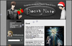 Vianočné Death Note SK